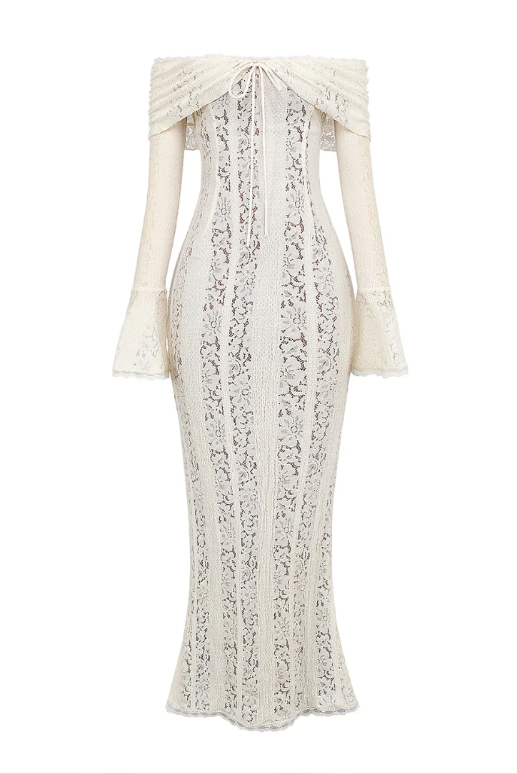 Eulalia | Lace Maxi Dress - Image 6