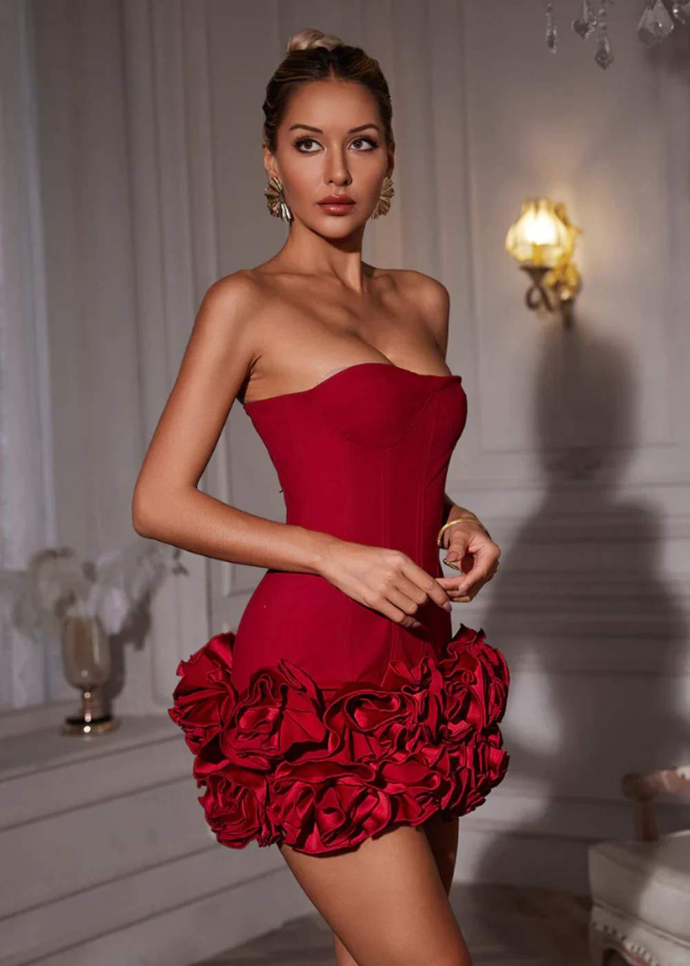 Evie | Corset Mini Dress - Image 9