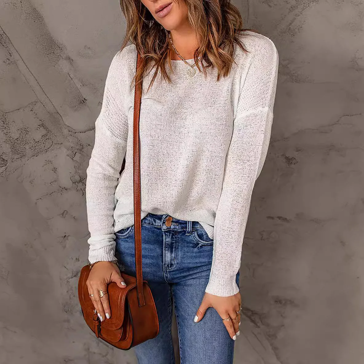 Fallon | Casual Round Neck Sweater - Image 6