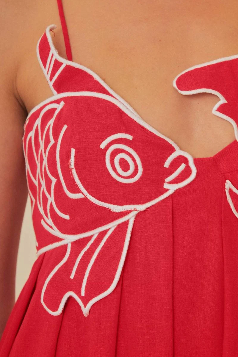 Felicity | Embroidered Maxi Slip Dress - Image 5