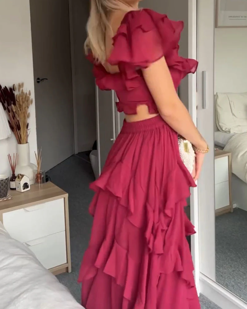 Freya | Ruffle Dress - Image 3