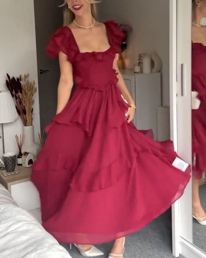 Freya | Ruffle Dress - Image 5