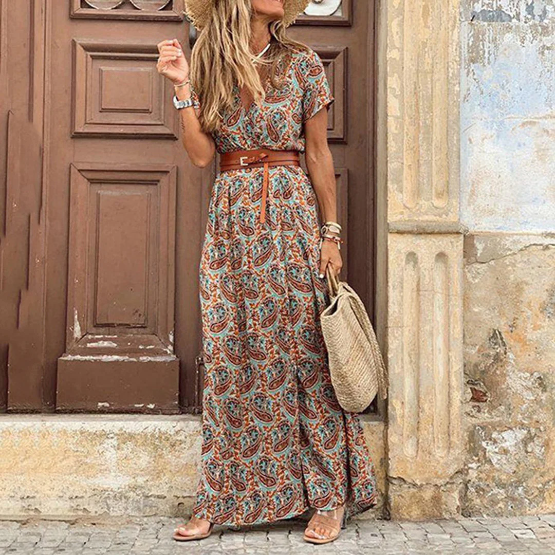 Gaia | Relaxed Bohemian Dress - Image 3