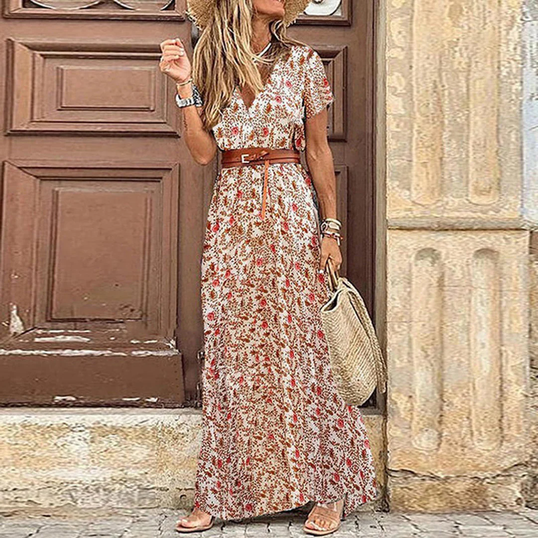 Gaia | Relaxed Bohemian Dress - Image 5