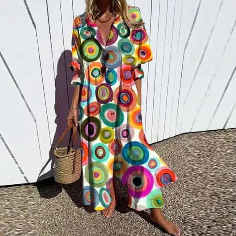 Geneva | Classic Boho Maxi Dress - Image 7