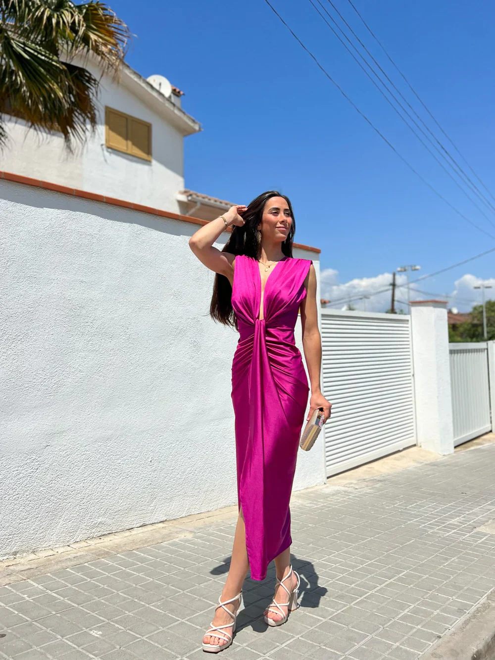 Grace | Elegant Pleated Maxi Dress - Image 13