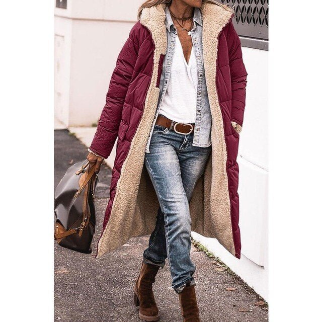Hannah | Long Reversible Puffer - Image 2