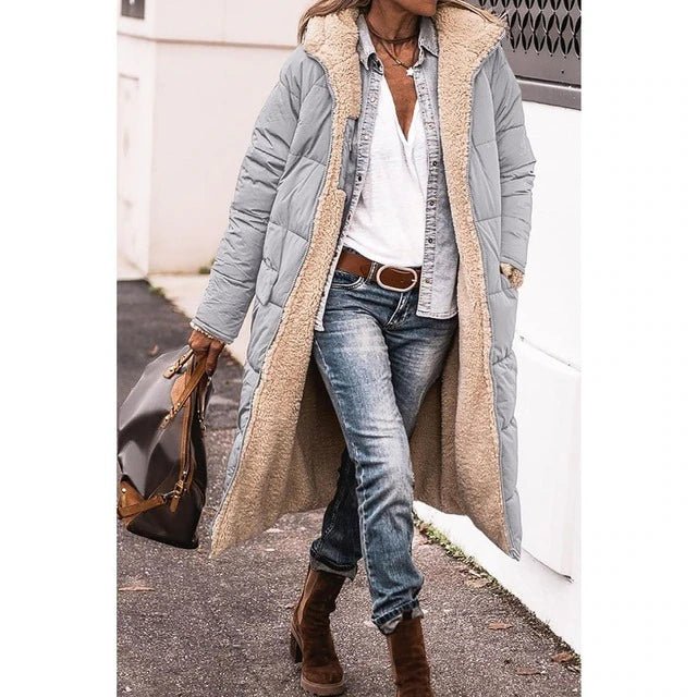Hannah | Long Reversible Puffer - Image 5