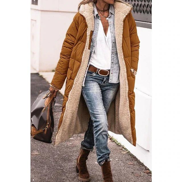 Hannah | Long Reversible Puffer - Image 7