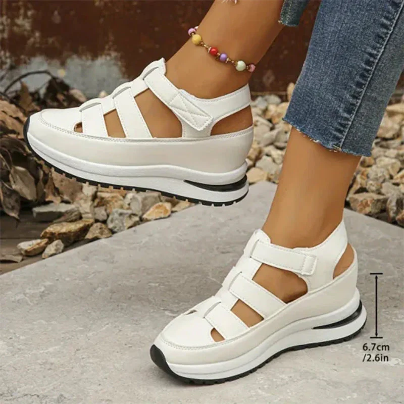 Harriet | Closed-Toe Sneaker Sandals - Image 9