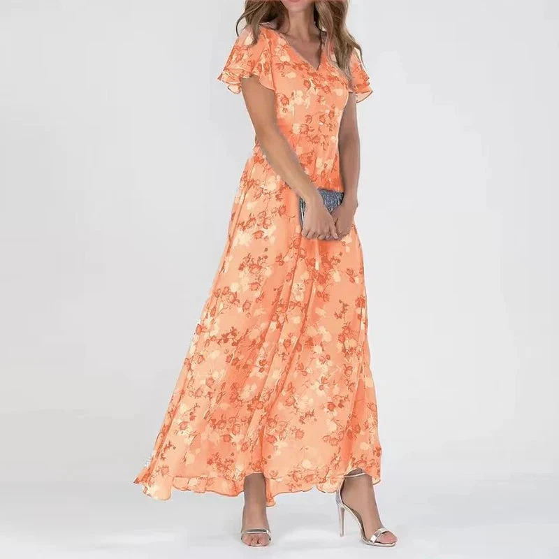 Heloise | Elegant Floral Dress