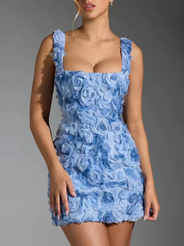 Holly | Floral Mini Dress - Image 7