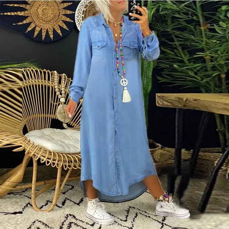 Imogen | Denim Dress - Image 2