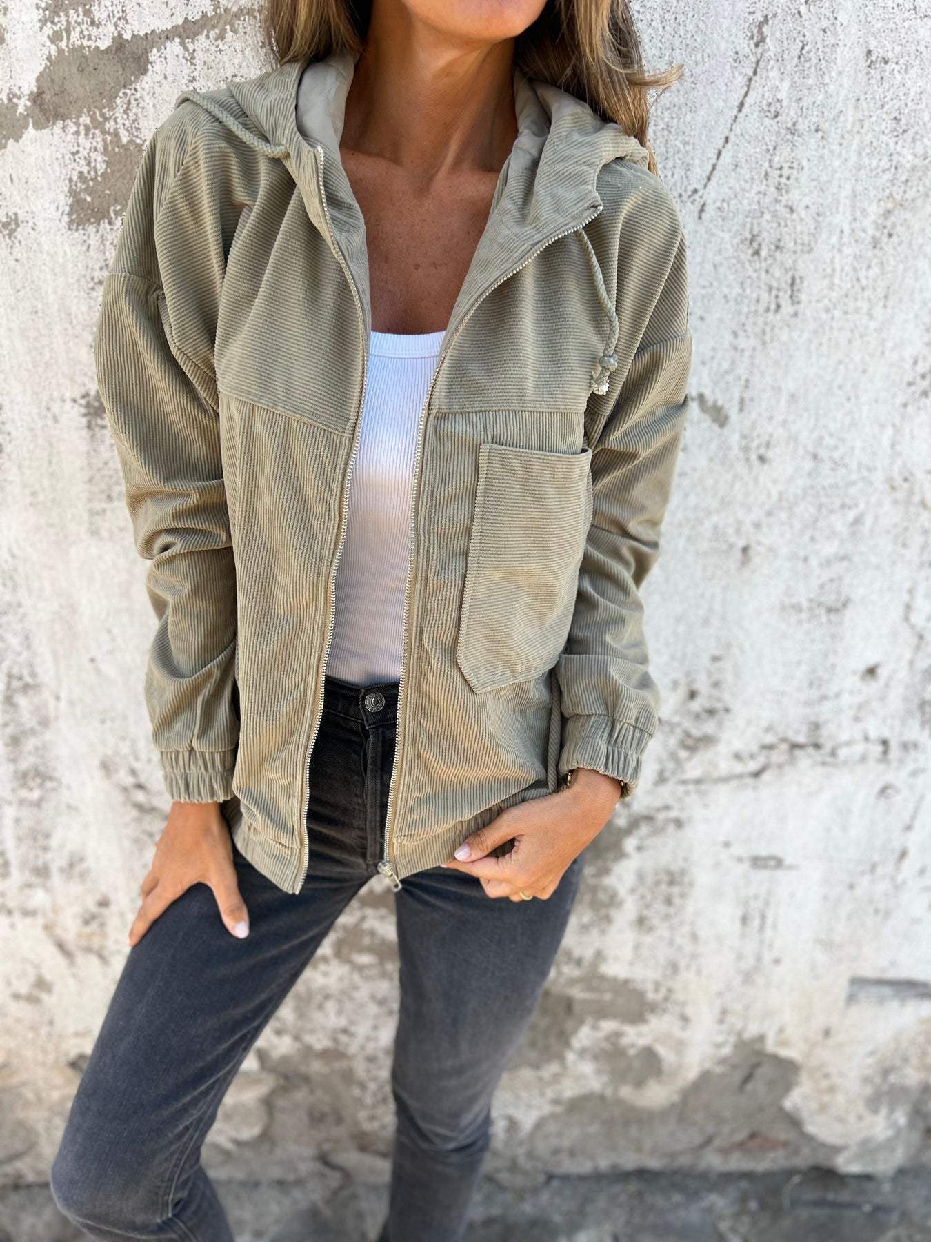 Iris | Casual Hooded Jacket - Image 2
