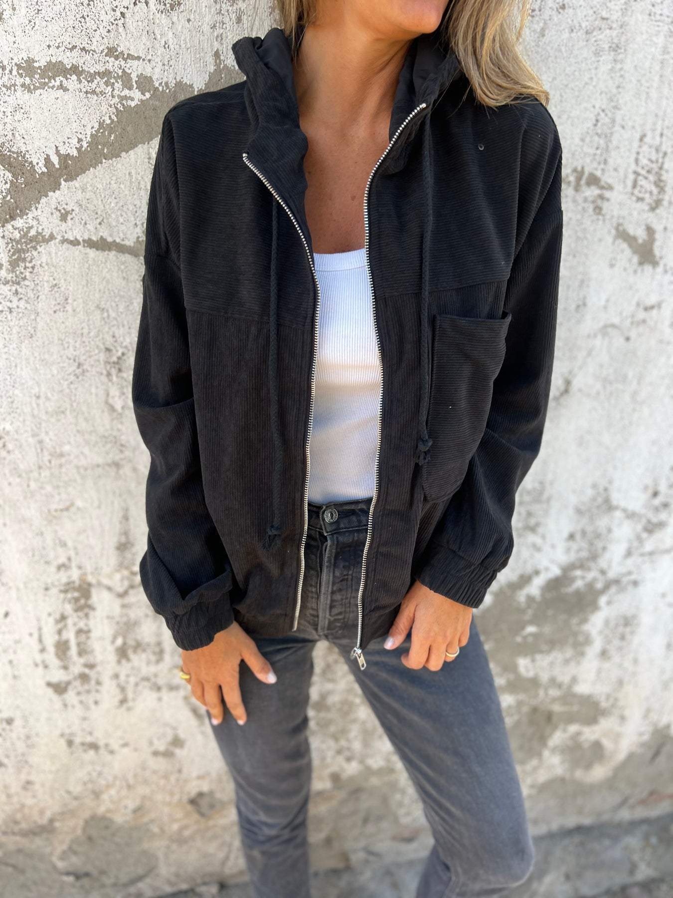 Iris | Casual Hooded Jacket - Image 4