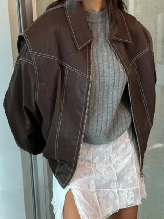 Isla | Oversized Bomber - Image 13