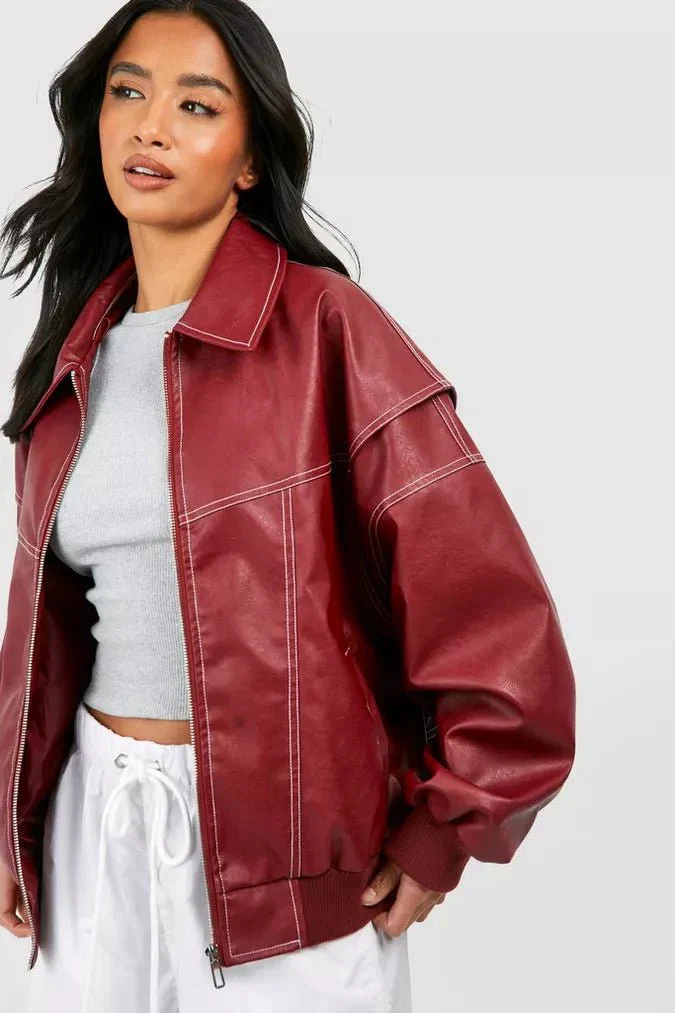 Isla | Oversized Bomber - Image 3
