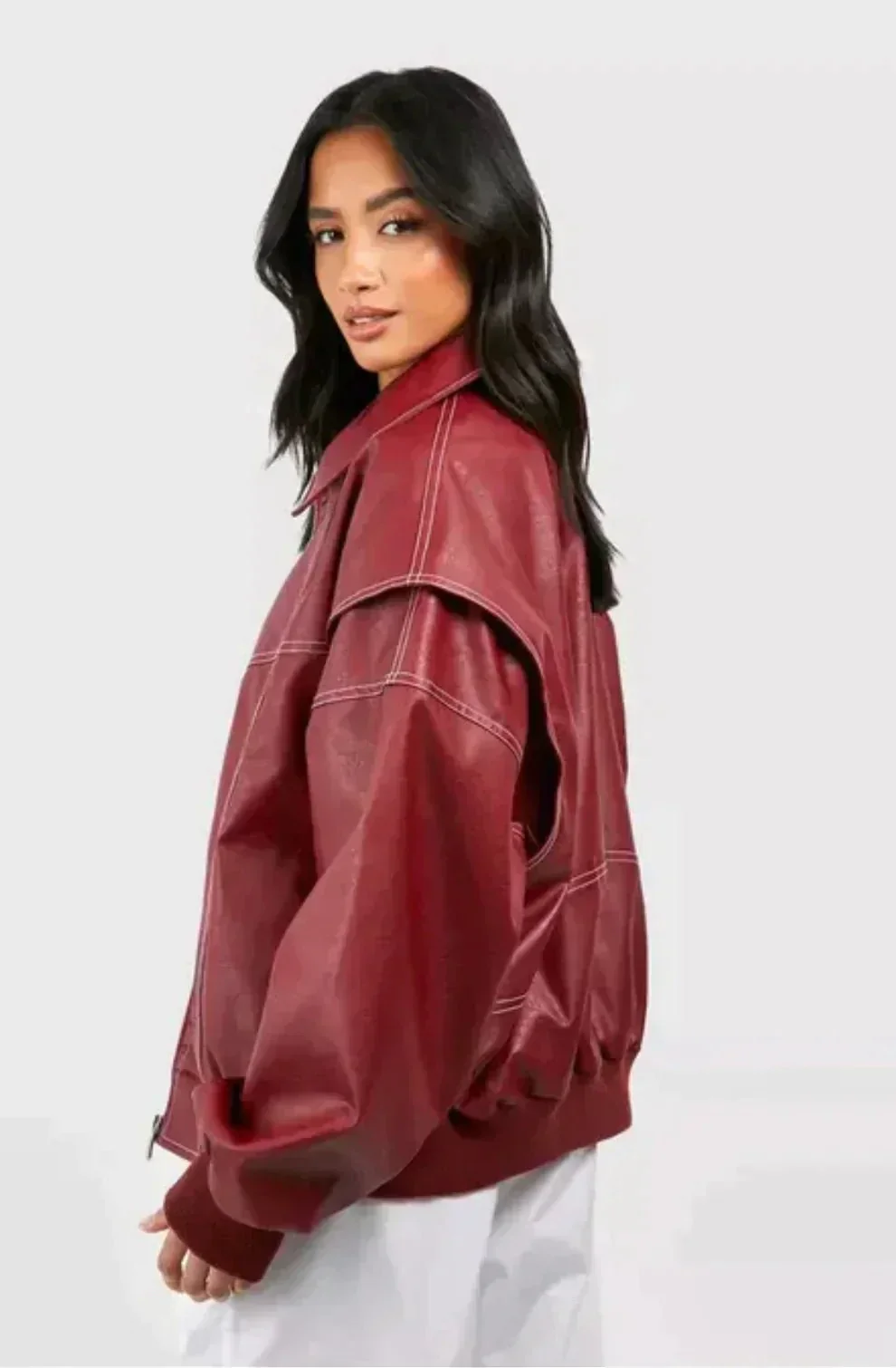 Isla | Oversized Bomber - Image 6