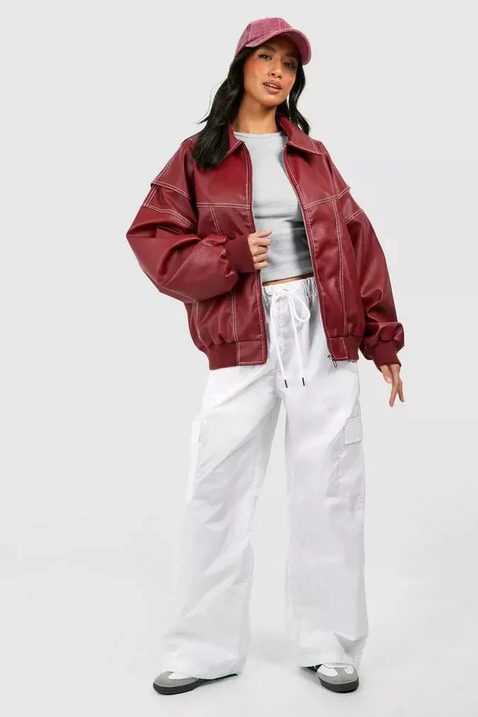 Isla | Oversized Bomber - Image 7