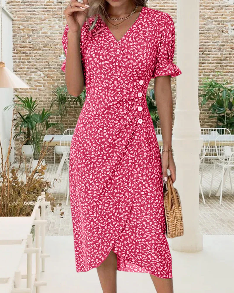 Isolde | Floral Print Dress - Image 17