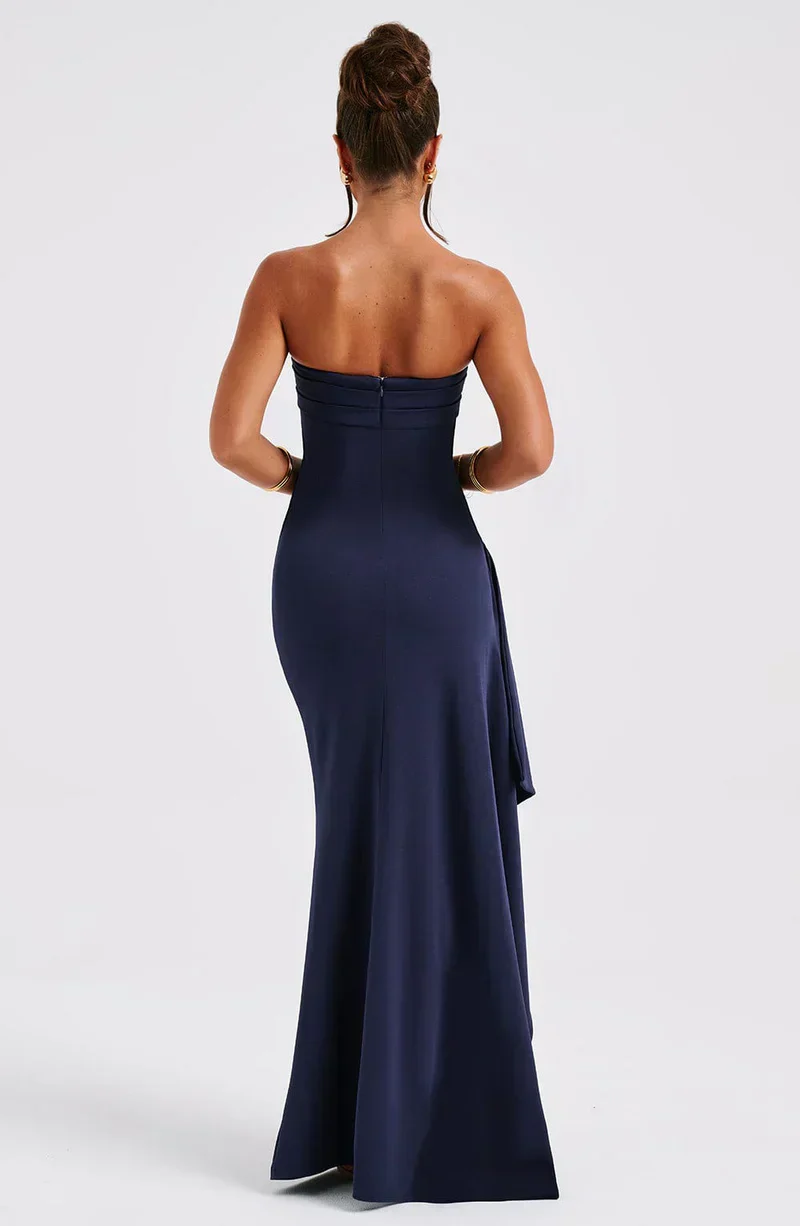 Junia | Twisted Off Shoulder Dress - Image 2