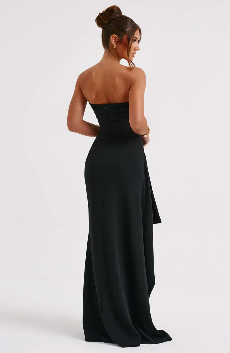 Junia | Twisted Off Shoulder Dress - Image 6