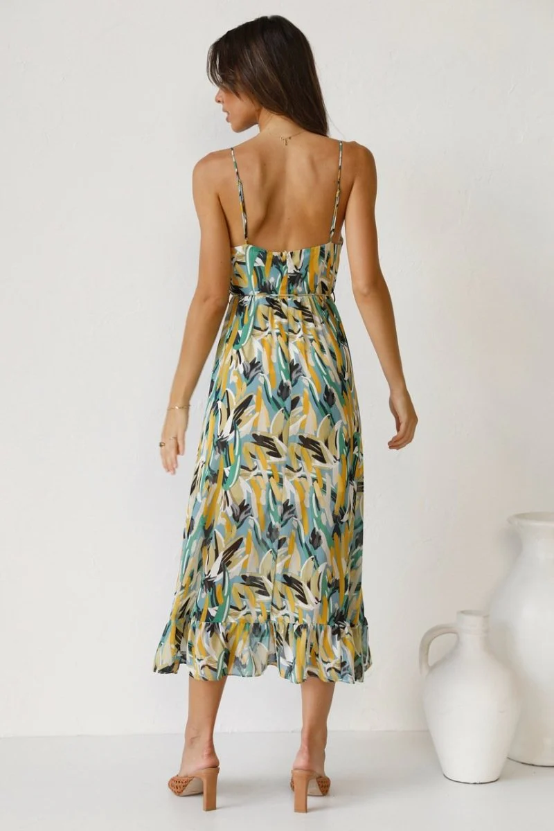 Juniper | Colorful Midi Dress - Image 5
