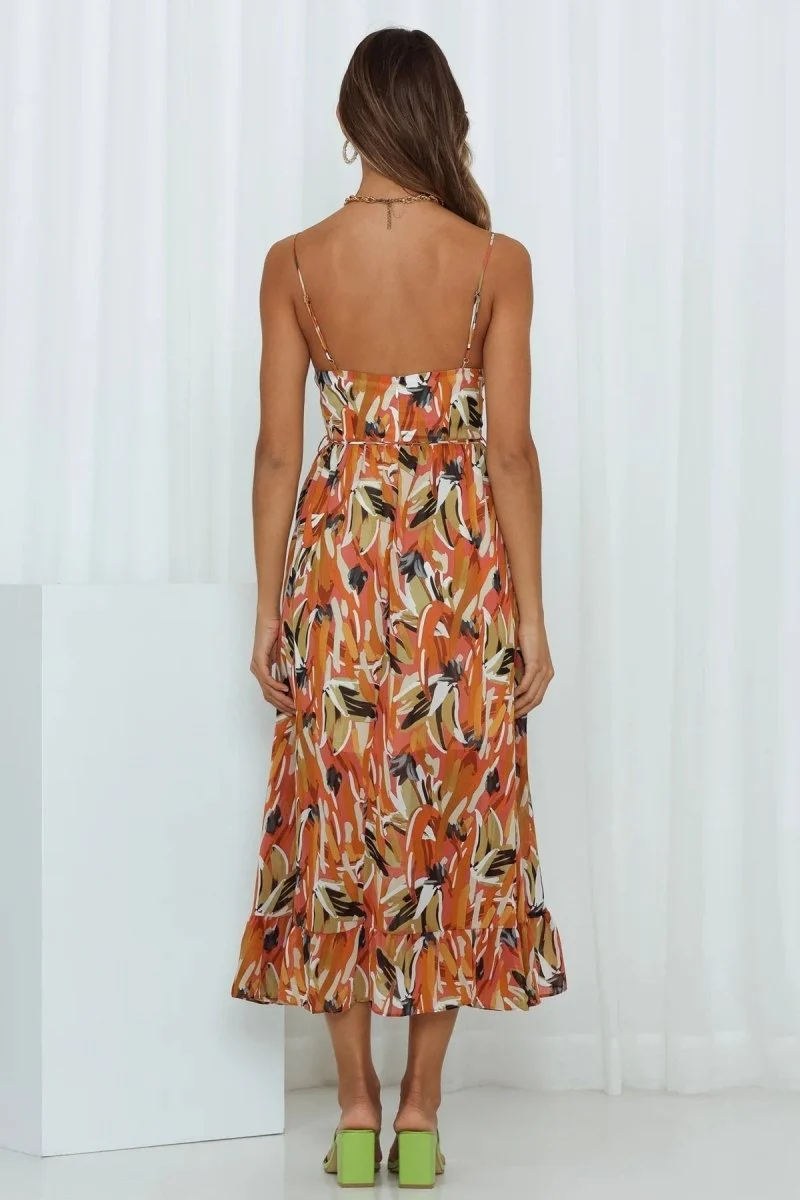 Juniper | Colorful Midi Dress - Image 7