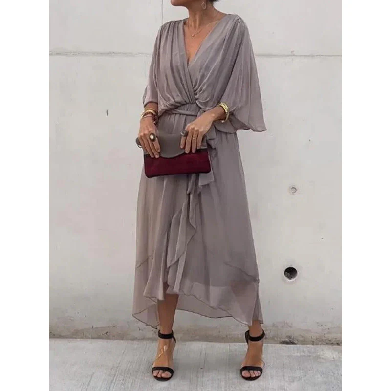 Keira | Elegant Chiffon Dress - Image 7