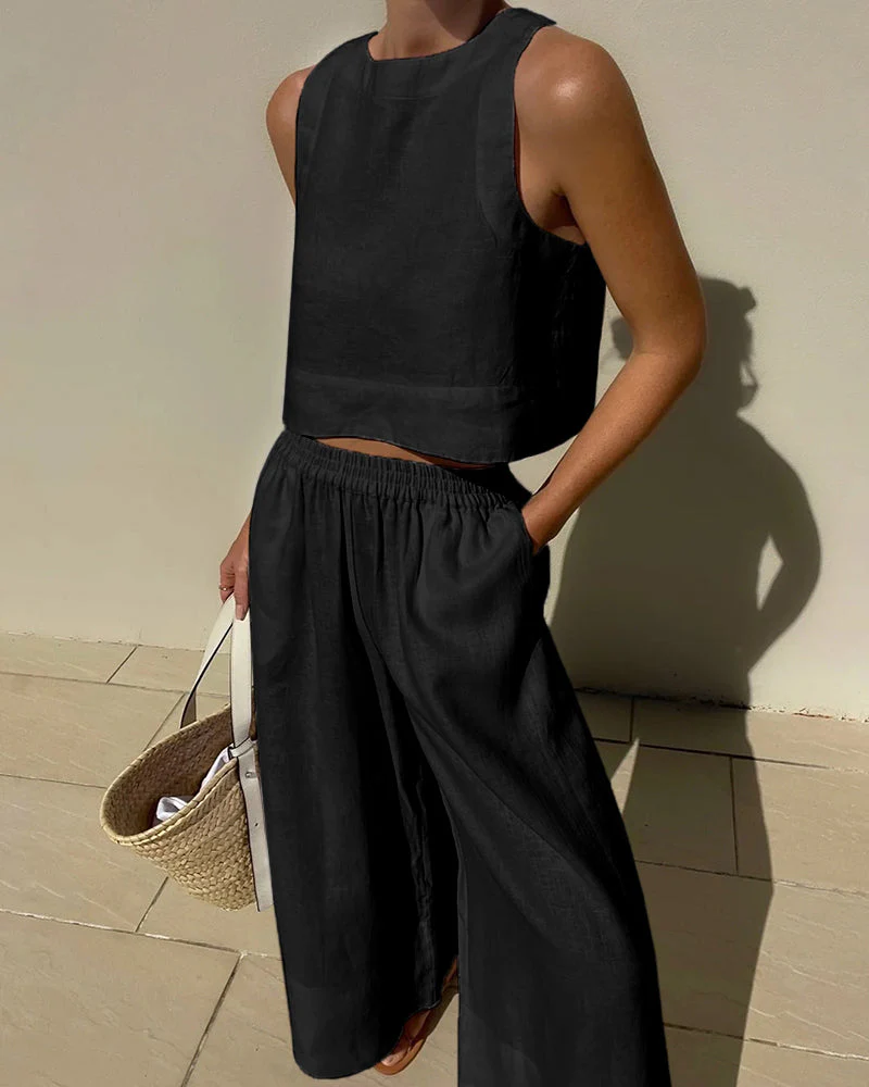 Lenora | Solid Casual Set - Image 3