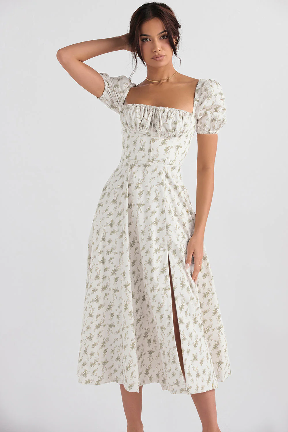 Lilibet | Floral Midi Sundress - Image 3