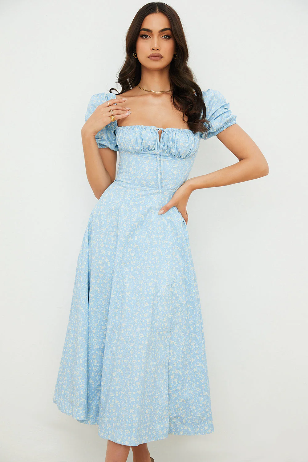 Lilibet | Floral Midi Sundress - Image 34