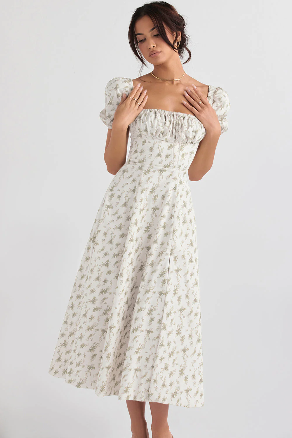 Lilibet | Floral Midi Sundress - Image 6