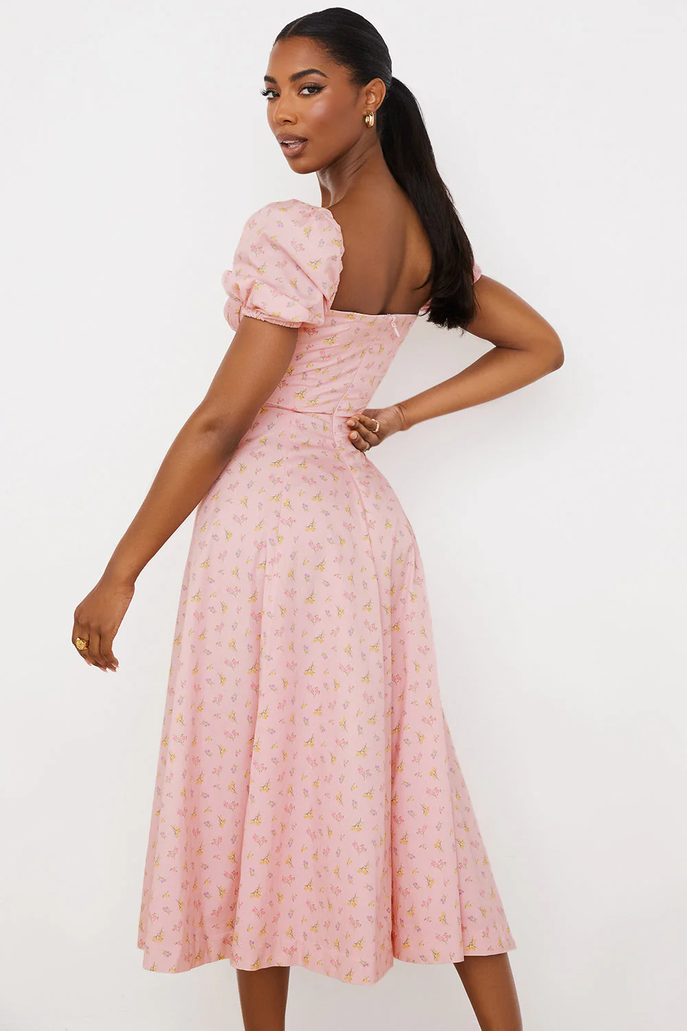 Lilibet | Floral Midi Sundress - Image 76