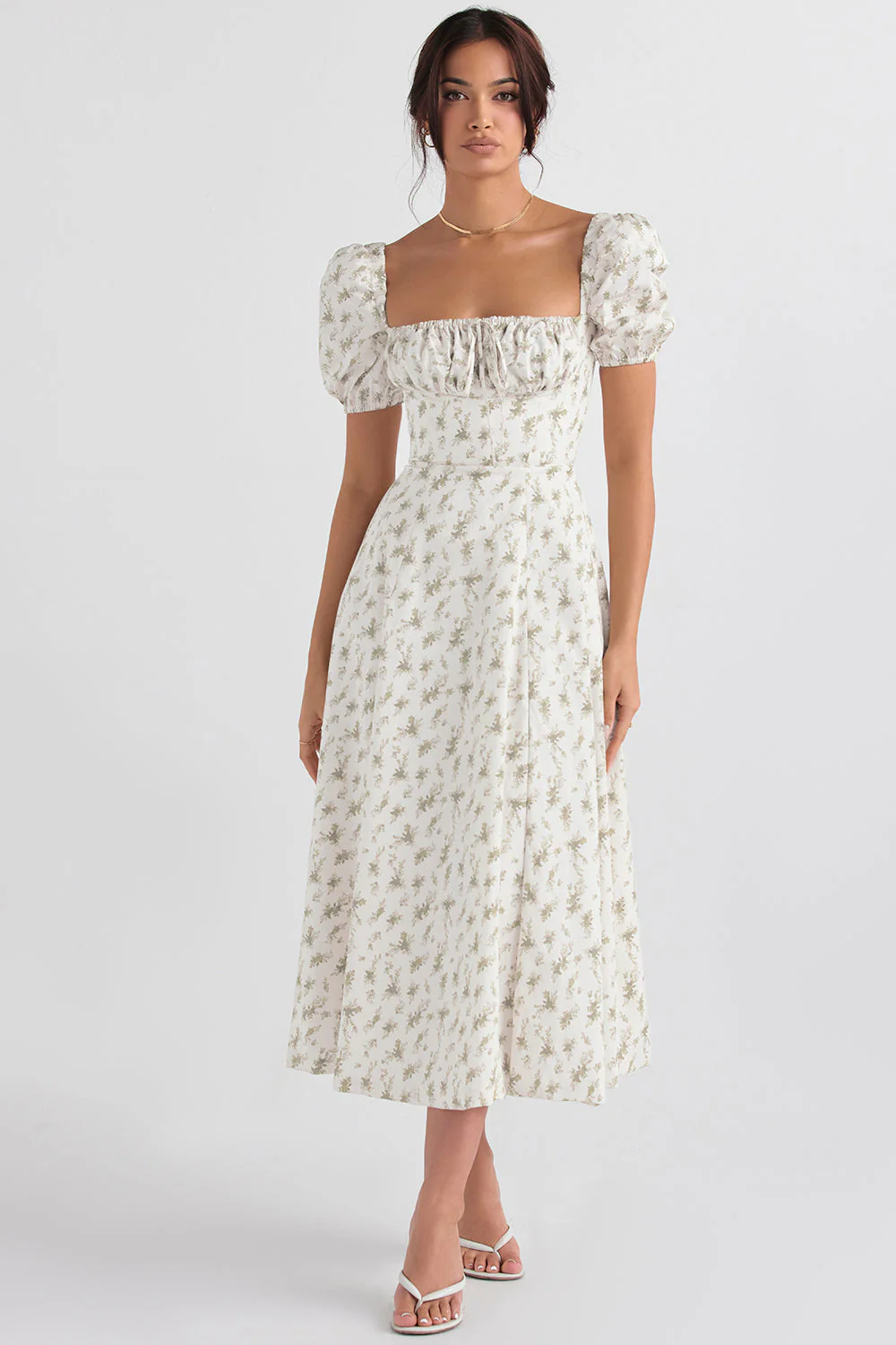 Lilibet | Floral Midi Sundress - Image 8