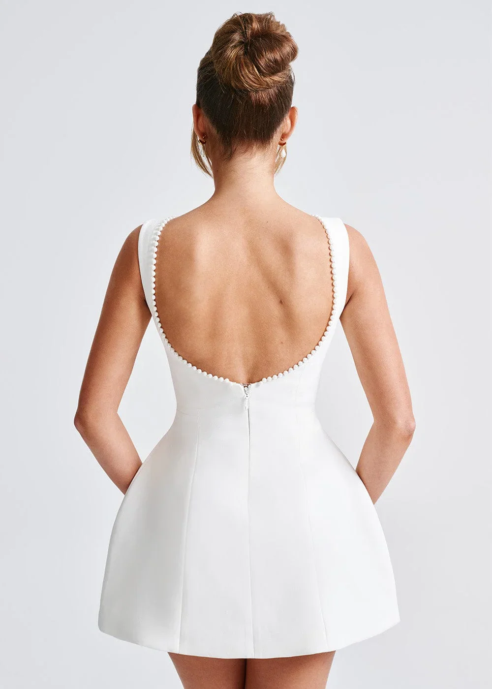 Lily | Pearl Mini Dress - Image 8