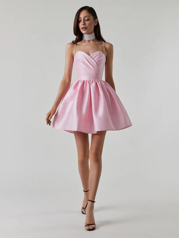 Liora | Sweetheart Neckline Mini Dress - Image 10