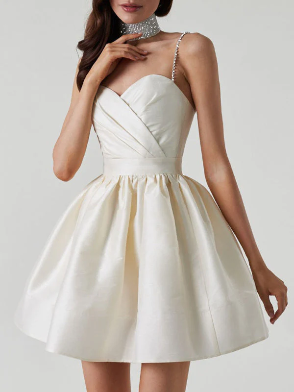Liora | Sweetheart Neckline Mini Dress - Image 2