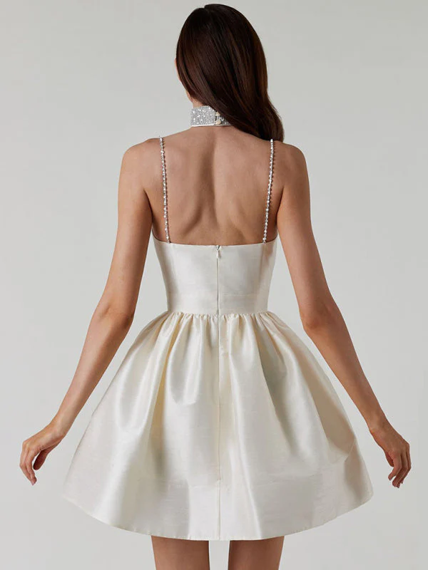 Liora | Sweetheart Neckline Mini Dress - Image 3