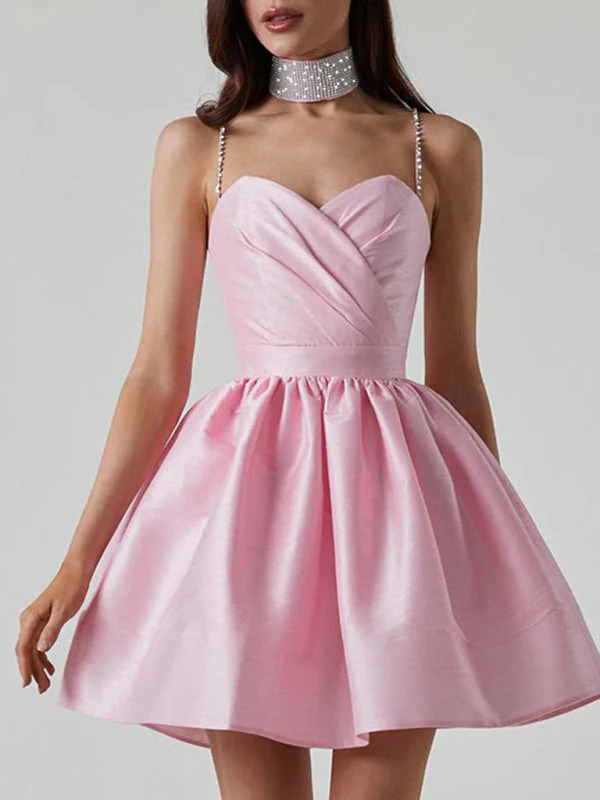 Liora | Sweetheart Neckline Mini Dress - Image 7