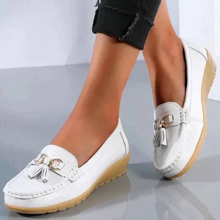 Maisie | Leather Moccasins - Image 10