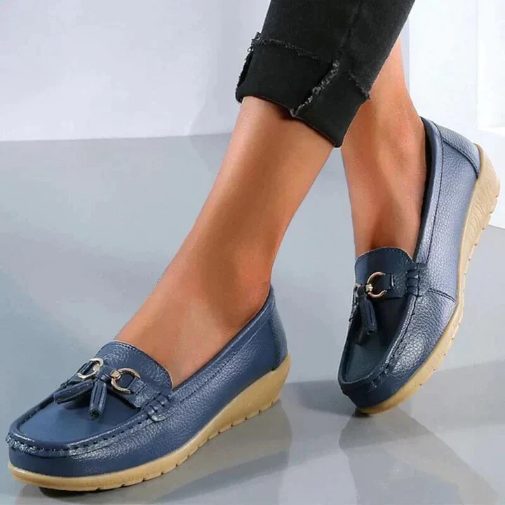 Maisie | Leather Moccasins - Image 2