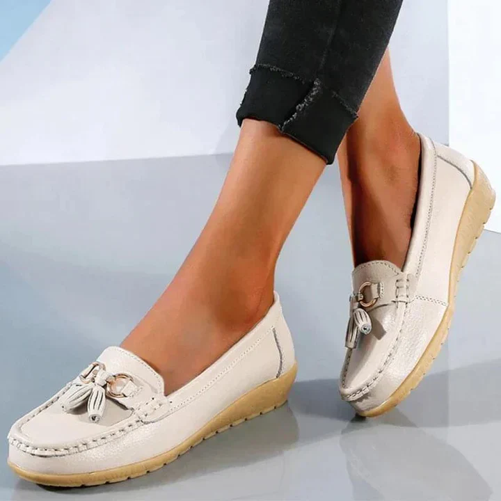 Maisie | Leather Moccasins - Image 8