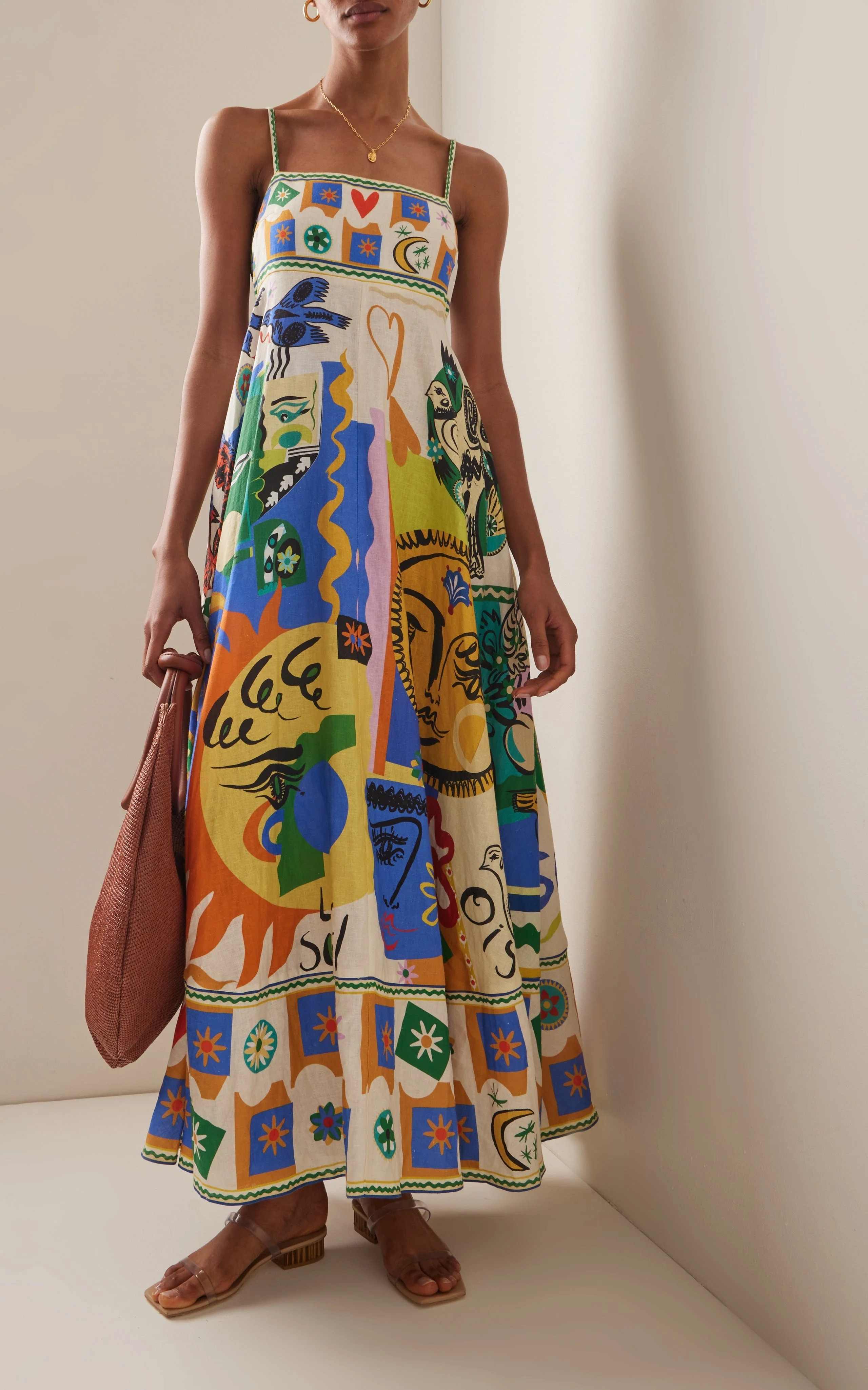 Marigold | Colourful Linen Summer Dress