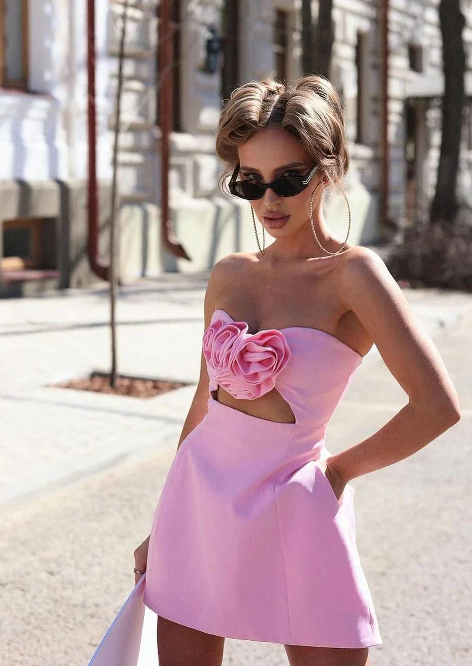 Maris | Floral Mini Dress - Image 6