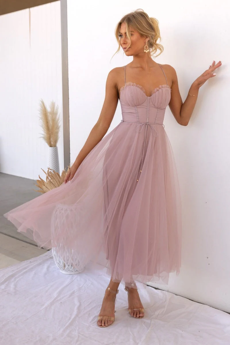 Marlowe | Women's Flowy Sweetheart Dress - Image 3