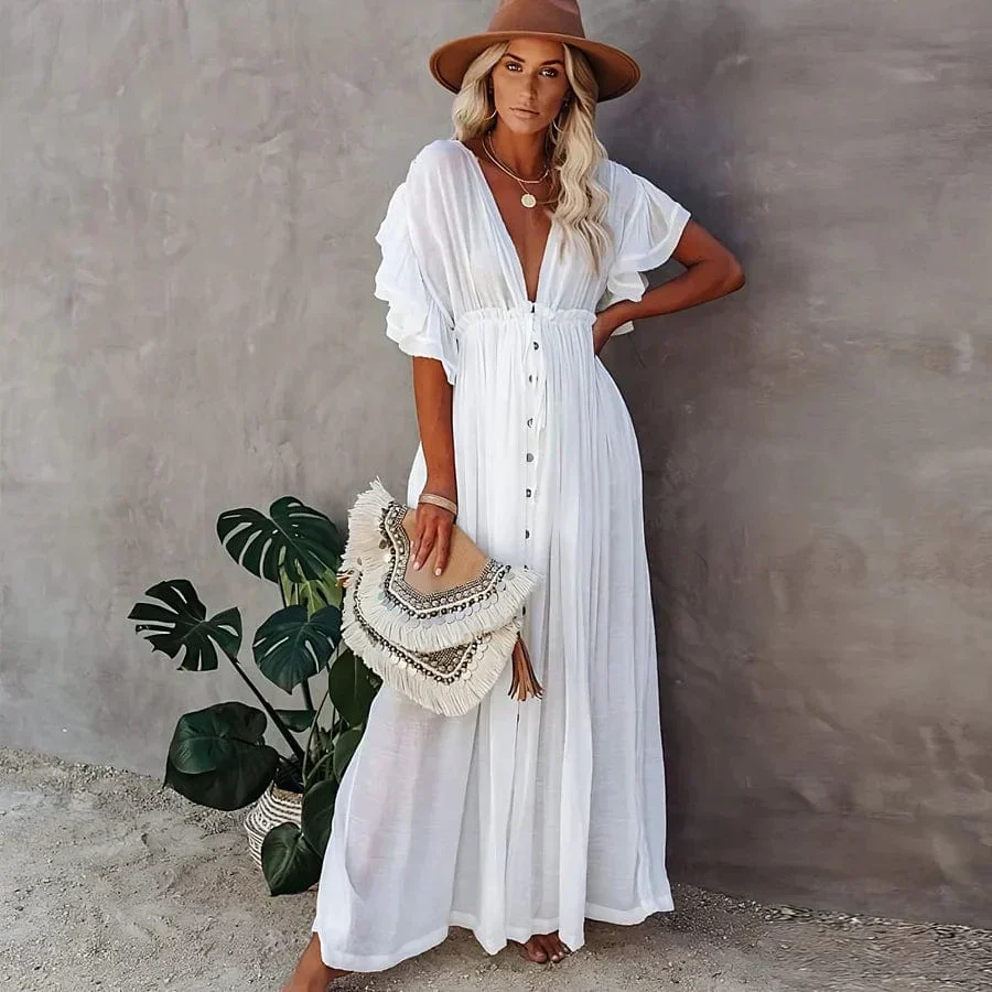 Marnie | Flowing Bohemian Maxi Dress