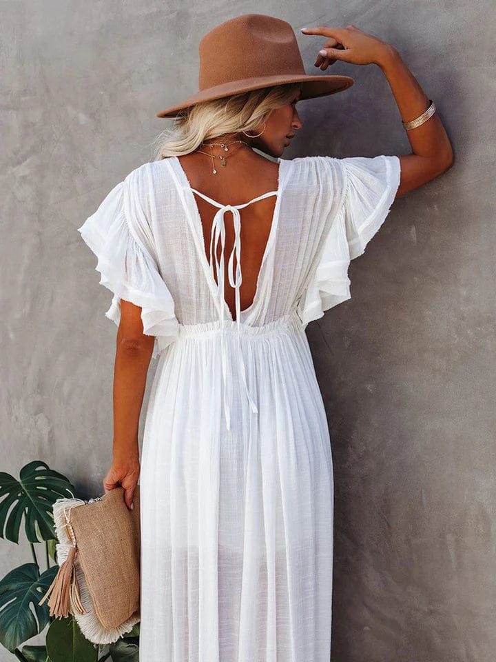 Marnie | Flowing Bohemian Maxi Dress - Image 2