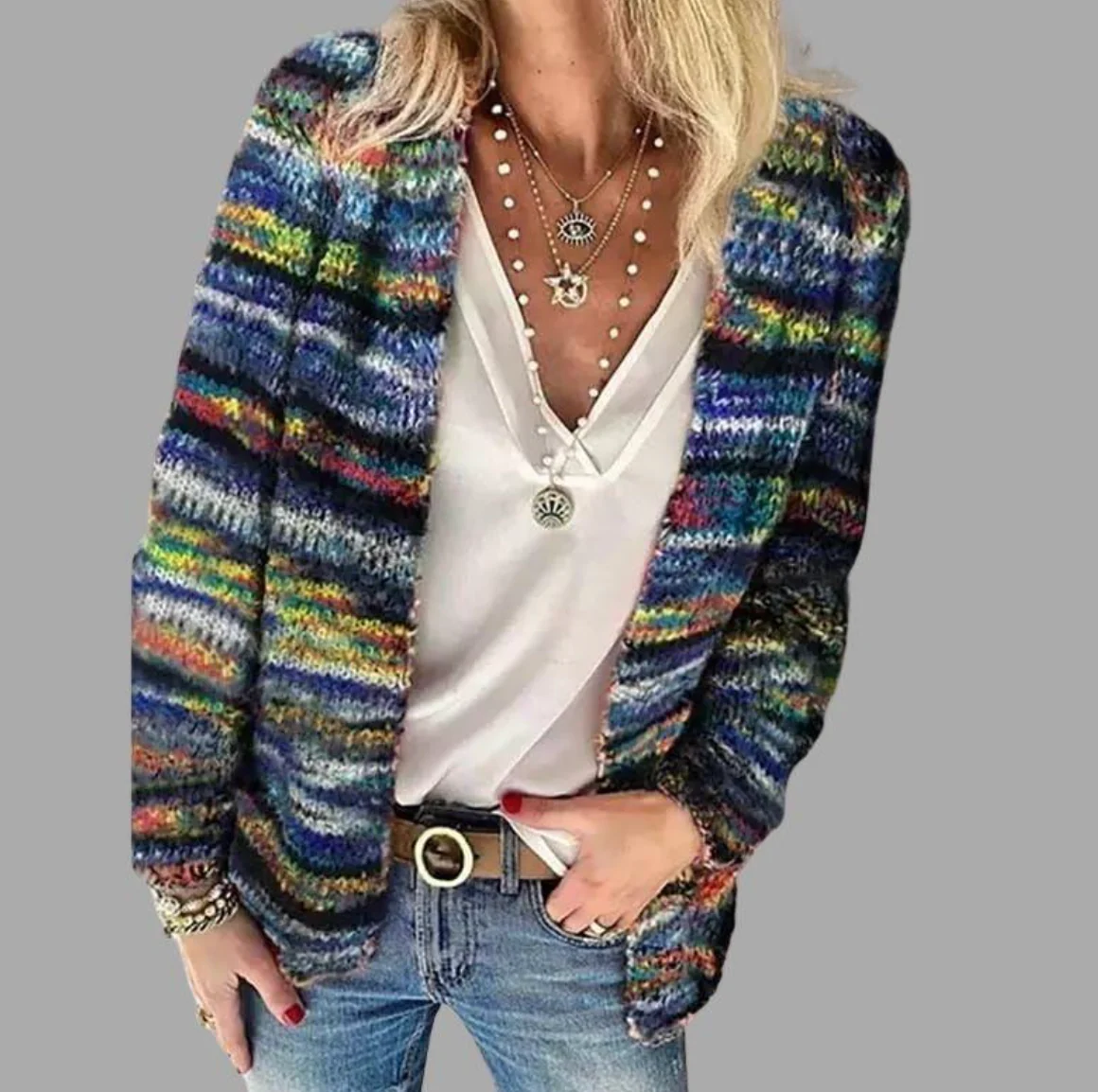 Martha | Stylish Knit Cardigan - Image 2