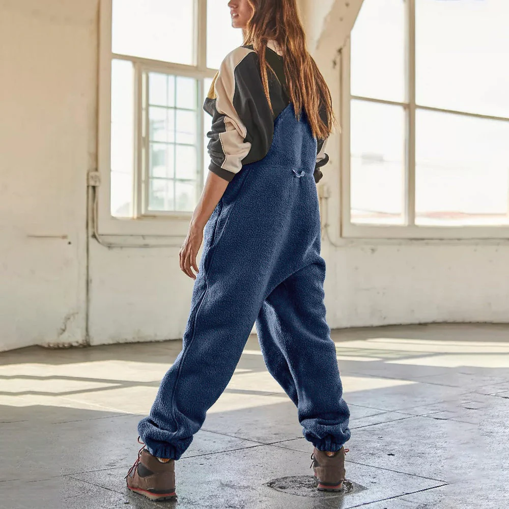 Mary | Adjustable Corduroy Fleece Jumpsuit - Image 10